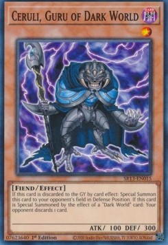 Ceruli, Guru of Dark World⁣ - Structure Deck: Dark World⁣ (Common)⁣ [015]