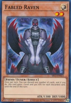 Fabled Raven - Structure Deck: Dark World (Common) [SR13-023]