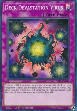 Deck Devastation Virus⁣ - Structure Deck: Dark World⁣ (Common)⁣ [038]