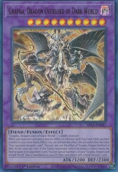 Grapha, Dragon Overlord of Dark World⁣ - Structure Deck: Dark World⁣ (Ultra Rare)⁣ [041]