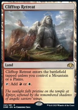 Clifftop Retreat⁣ - Dominaria Remastered⁣ (Rare)⁣ [241]
