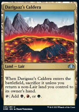 Darigaaz's Caldera⁣ - Dominaria Remastered⁣ (Uncommon)⁣ [243]
