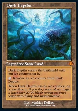 Dark Depths (V.1) - Dominaria Remastered: Extras (Mythic) [XDMR-394]