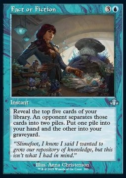 Fact or Fiction⁣ - Dominaria Remastered: Extras⁣ (Uncommon)⁣ [283]