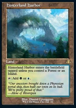 Hinterland Harbor⁣ - Dominaria Remastered: Extras⁣ (Rare)⁣ [396]