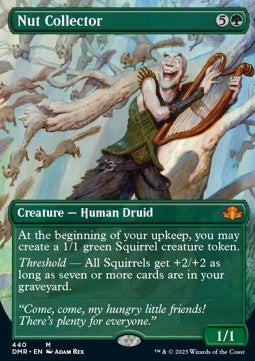 Nut Collector (V.2)⁣ - Dominaria Remastered: Extras⁣ (Mythic)⁣ [440]