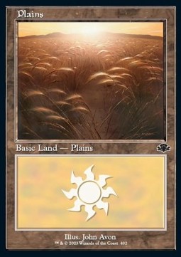 Plains (V.1)⁣ - Dominaria Remastered⁣ (Land)⁣ [402]