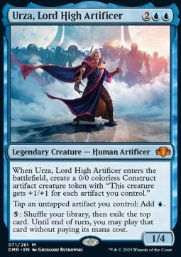 Urza, Lord High Artificer⁣ - Dominaria Remastered⁣ (Mythic)⁣ [71]