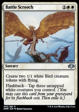 Battle Screech⁣ - Dominaria Remastered⁣ (Uncommon)⁣ [2]