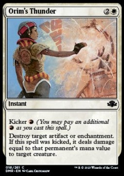 Orim's Thunder⁣ - Dominaria Remastered⁣ (Common)⁣ [18]