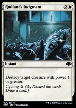 Radiant's Judgment⁣ - Dominaria Remastered⁣ (Common)⁣ [21]