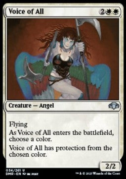 Voice of All⁣ - Dominaria Remastered⁣ (Uncommon)⁣ [34]