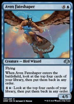 Aven Fateshaper⁣ - Dominaria Remastered⁣ (Uncommon)⁣ [40]