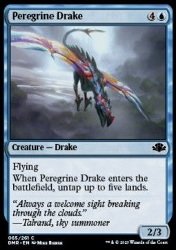 Peregrine Drake⁣ - Dominaria Remastered⁣ (Common)⁣ [65]