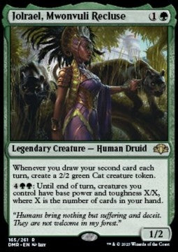 Jolrael, Mwonvuli Recluse⁣ - Dominaria Remastered⁣ (Rare)⁣ [165]