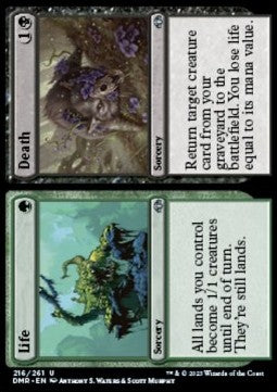 Life // Death⁣ - Dominaria Remastered⁣ (Uncommon)⁣ [216]