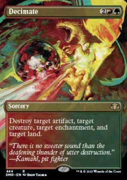 Decimate (V.2)⁣ - Dominaria Remastered: Extras⁣ (Rare)⁣ [444]
