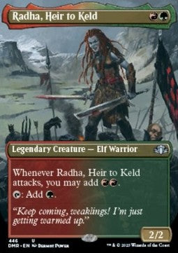 Radha, Heir to Keld (V.2)⁣ - Dominaria Remastered: Extras⁣ (Uncommon)⁣ [446]