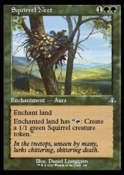 Squirrel Nest⁣ - Dominaria Remastered: Extras⁣ (Uncommon)⁣ [349]