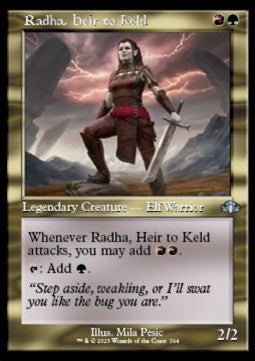 Radha, Heir to Keld (V.1)⁣ - Dominaria Remastered: Extras⁣ (Uncommon)⁣ [364]
