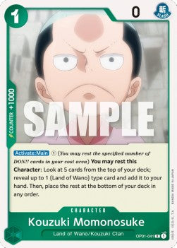 Kouzuki Momonosuke (OP01-041)⁣ - Romance Dawn⁣ (Rare)⁣ [041]
