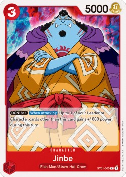 Jinbe (ST01-005) (V.1)⁣ - Starter Deck: Straw Hat Crew⁣ (Common)⁣ [005]