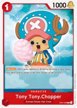Tony Tony.Chopper (ST01-006) (V.1)⁣ - Starter Deck: Straw Hat Crew⁣ (Common)⁣ [006]