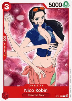 Nico Robin (ST01-008) (V.1)⁣ - Starter Deck: Straw Hat Crew⁣ (Common)⁣ [008]