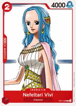 Nefeltari Vivi (ST01-009) (V.1)⁣ - Starter Deck: Straw Hat Crew⁣ (Common)⁣ [009]