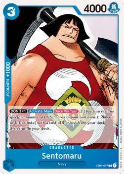 Sentomaru (ST03-007) (V.1)⁣ - Starter Deck: The Seven Warlords of the Sea⁣ (Common)⁣ [007]