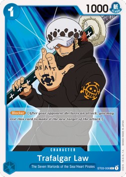 Trafalgar Law (ST03-008) (V.1)⁣ - Starter Deck: The Seven Warlords of the Sea⁣ (Common)⁣ [008]