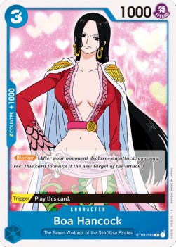 Boa Hancock (ST03-013) (V.1)⁣ - Starter Deck: The Seven Warlords of the Sea⁣ (Common)⁣ [013]
