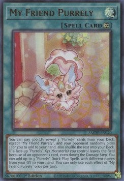 My Friend Purrely (V.1 - Ultra Rare)⁣ - Amazing Defenders⁣ (Ultra Rare)⁣ [020]