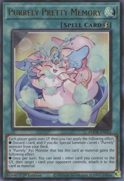 Purrely Pretty Memory (V.1 - Ultra Rare)⁣ - Amazing Defenders⁣ (Ultra Rare)⁣ [022]