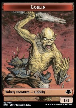Goblin Token (Red 1/1)⁣ - Dominaria Remastered: Extras⁣ (Token)⁣ [T 7]