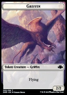 Griffin Token (White 2/2)⁣ - Dominaria Remastered: Extras⁣ (Token)⁣ [T 2]
