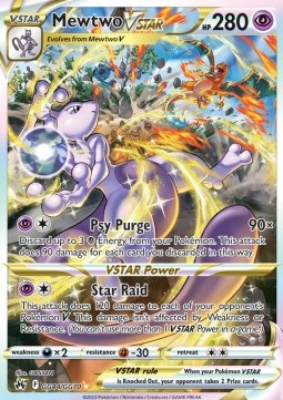 Mewtwo VSTAR - Crown Zenith (Ultra Rare) [CRZ-GG44]