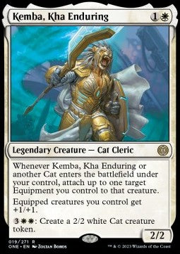 Kemba, Kha Enduring⁣ - Phyrexia: All Will Be One⁣ (Rare)⁣ [19]