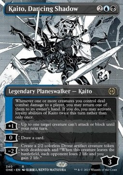 Kaito, Dancing Shadow (V.1)⁣ - Phyrexia: All Will Be One: Extras⁣ (Rare)⁣ [340]