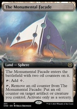 The Monumental Facade⁣ - Phyrexia: All Will Be One: Extras⁣ (Rare)⁣ [401]