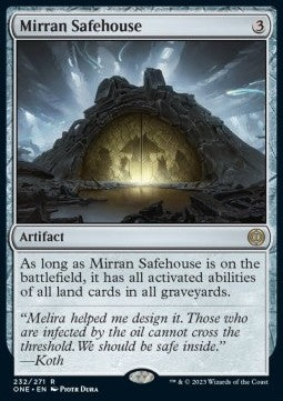 Mirran Safehouse⁣ - Phyrexia: All Will Be One⁣ (Rare)⁣ [232]