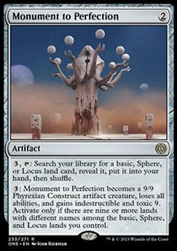 Monument to Perfection⁣ - Phyrexia: All Will Be One⁣ (Rare)⁣ [233]