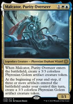Malcator, Purity Overseer⁣ - Phyrexia: All Will Be One⁣ (Rare)⁣ [208]
