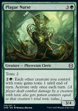 Plague Nurse⁣ - Phyrexia: All Will Be One⁣ (Common)⁣ [179]