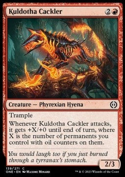 Kuldotha Cackler⁣ - Phyrexia: All Will Be One⁣ (Common)⁣ [139]