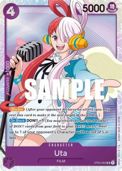 Uta (ST05-004)⁣ - Starter Deck: ONE PIECE FILM edition⁣ (Super Rare)⁣ [004]