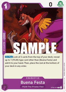 Buena Festa (ST05-014)⁣ - Starter Deck: ONE PIECE FILM edition⁣ (Common)⁣ [014]