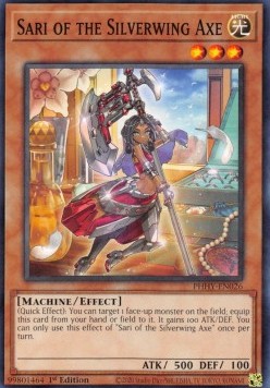 Sari of the Silverwing Axe⁣ - Photon Hypernova⁣ (Common)⁣ [026]