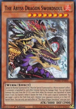 The Abyss Dragon Swordsoul⁣ - Photon Hypernova⁣ (Super Rare)⁣ [005]