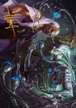 Art Series: Mirage Mockery (V.2)⁣ - Phyrexia: All Will Be One: Extras⁣ (Tip Card)⁣ [A17]